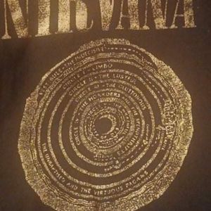 Vintage RETRO 90s Grunge Nirvana Shirt Rare!!